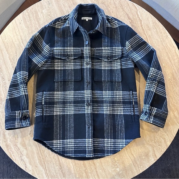 Reformation Giles Plaid Jacket - Picture 5 of 7